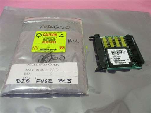 0100-09117//AMAT 0100-09117 PCB, DIO Fuse Board, Burr-Brown 718A Power Converter, 409855/AMAT/_01