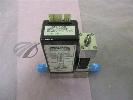 UFC-1000//Unit Instruments UFC-1000 Mass Flow Controller, MFC, He, 200 SCCM, 410636/Unit Instruments/_01