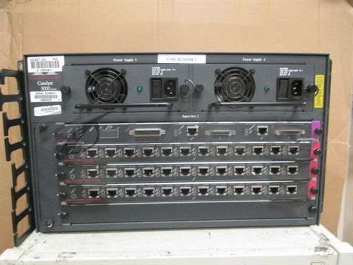 /WS-C5000/Cisco Systems Catalyst 5000 Series WS-C5000 Network Switch, 411994/Cisco Systems/_01