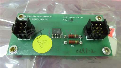 0100-00035/-/AMAT 0100-00035 Rev.B, 0298-2, 0110-00035 Rev.P2, Mano Range Select. 412497/AMAT/_01