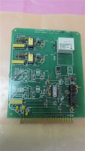 90-1033-02//Gasonics 90-1033-02 Abort Reset Over Temp Card, PCB, FAB 89-1033-01, 412673/Gasonics/_01