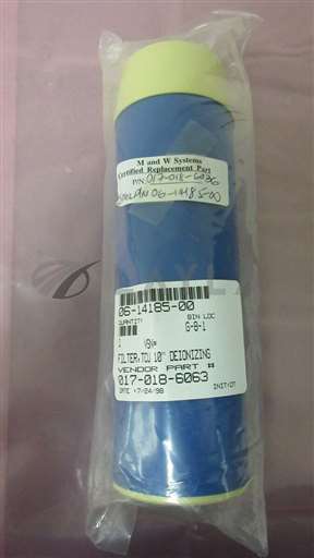 017-018-6063//M&W Systems 017-018-6063 Filter, TCU 10" Deionizing 412779/M&W Systems/_01