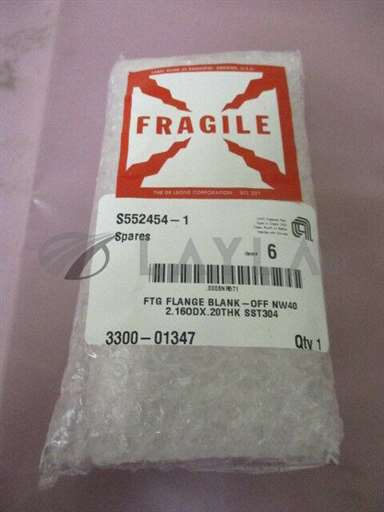 3300-01347//AMAT 3300-01347 FTG Flange Blank-Off NW40 2.160DX.20THK SST304 413062/AMAT/_01