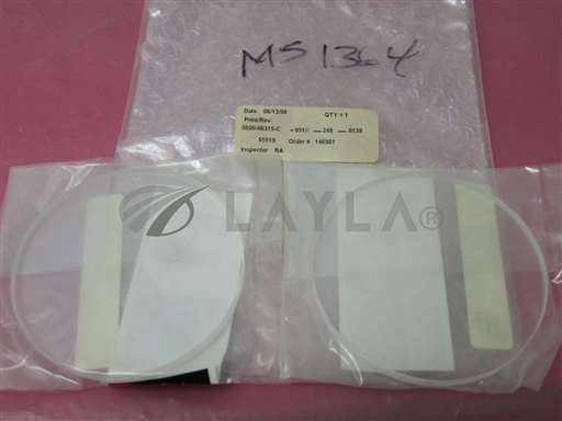 0020-06315//2 AMAT 0020-06315 QUARTZ 3.6" 8330 VIEW PORT WINDOW 402803/AMAT/_01