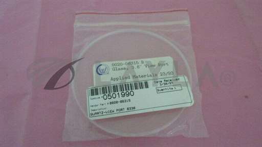 0020-06315//AMAT 0020-06315, 0020-06315B, Glass, 3.6" View Ports. 414869/AMAT/_01