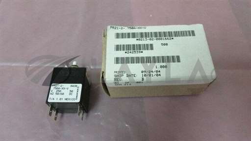 PRI21-750A-XX-V//Airpax PRI21-750A-XX-V, Snapak 0213-02-0001662, Circuit Breaker. 329061/Airpax/_01