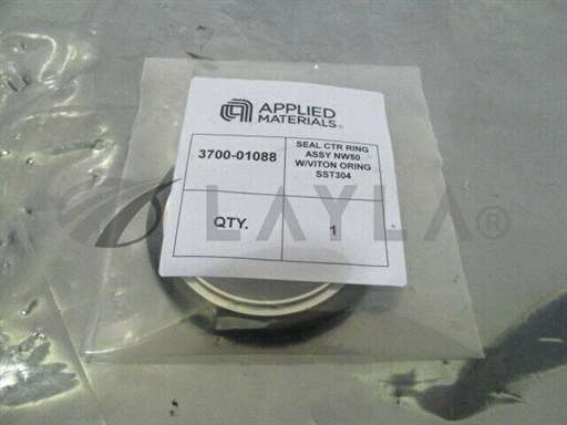 3700-01088//AMAT 3700-01088 Seal CTR Ring Assembly NW50, W/Viton O-Ring, SST304, 452212/AMAT/_01