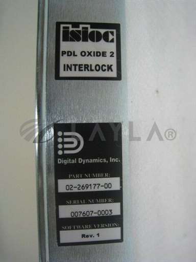 02-269177-00/-/ISIOC PDL OXIDE 2 INTERLOCK NOVELLUS 02-269177-00, Rev1//_01