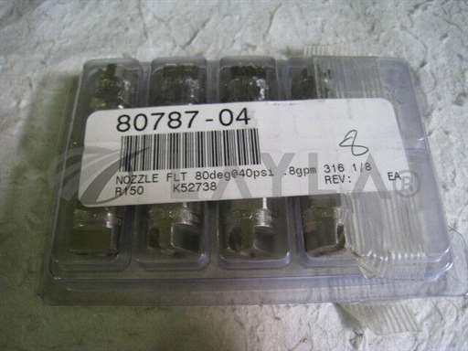 FLT 80787-04/-/Nozzle FLT 80787-04 80deg@40psi, Looks New, Lot of 8/Nozzle/_01