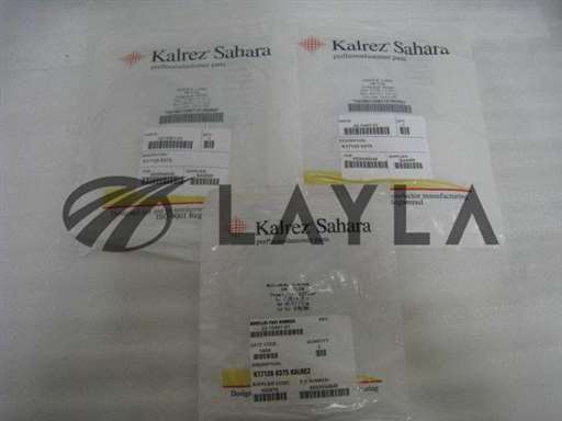 22-10407-01/-/3 NEW Kalrez sahara Oring K17120 8375 KALREZ, 22-10407-01, 17.680 x 0.128 INCH/Kelrez/-_01