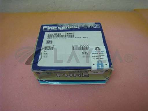 3870-01881/-/NEW Fujikin AMAT 3870-01881 Pneumatic bellows valve N?C 145PSI, 1/2 VCR-F/F PI/AMAT/_01