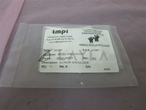 0020-26889/-/4 AMAT 0020-26889 Shoulder Screw, DC Bias 402166/AMAT/_01