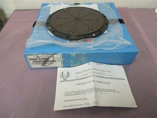 0040-31803/-/AMAT 0040-31803 Shell Assembly, Chuck 200 MM, Notch (1T), Solid, Thin, 409519/AMAT/-_01