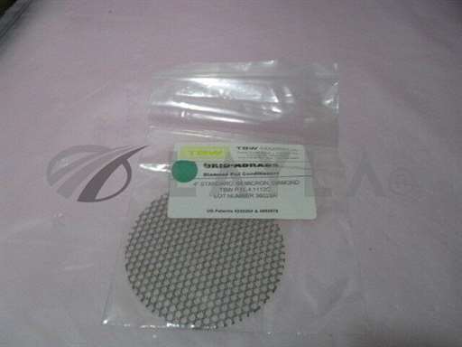 3010-01003/Diamond Disk/AMAT 3010-01003, Diamond Disk 4" W/ Holes, 200 Grit, TBW Grid-Abrade. 416585/AMAT/_01