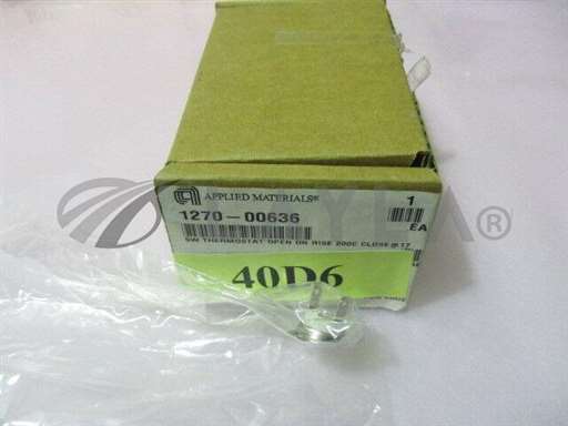 1270-00636/SW Thermostat/AMAT 1270-00636 SW Thermostat Open on Rise 200C Close @ 17, 417010/AMAT/_01
