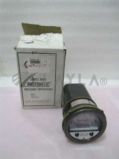 3000/Photohelic Pressure Switch/Gauge/Dwyer Series 3000 Photohelic Pressure Switch/Gauge. 0-2 Inch Range, 419899/Dwyer/_01