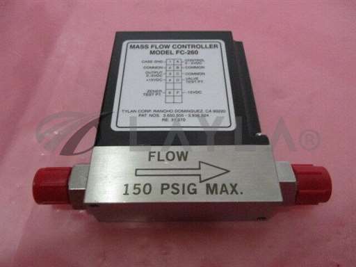 Mass Flow Controller/-/Tylan FC-260V Mass Flow Controller, MFC, N2, 300 SCCM, 424447/Tylan/-_01