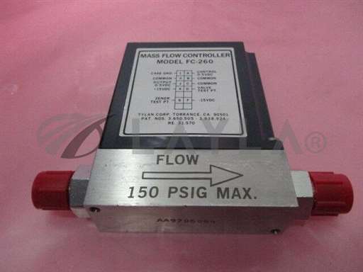 FC-260/-/Tylan FC-260 Mass Flow Controller, MFC, O2, 200 SCCM, 424422/Tylan/-_01