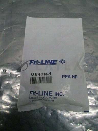 UE4TN-1//Fit-Line UE4TN-1 PFA HP Union Elbow (TightFLARE) 1/4"T W/ PVDF Nut/Fit-Line/_01