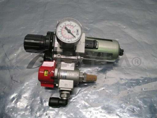AW30-N03-Z//SMC AW30-N03-Z Regulator w/ VHS30-N03-Z Valve, 453750/SMC/_01