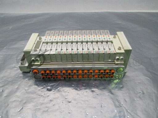 SV1A00-5FU-X7//SMC 14 Valve Pneumatic Manifold, SV1A00-5FU-X7, SV1200-5FU-X7, 326199/SMC/_01