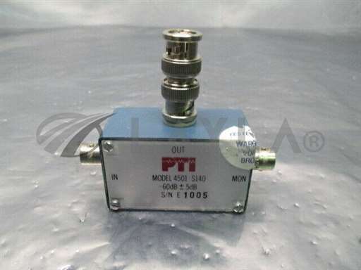 4501//PTI Model 4501 CALCAP Module, -60dB +/- ,5dB, 100237/PTI/_01