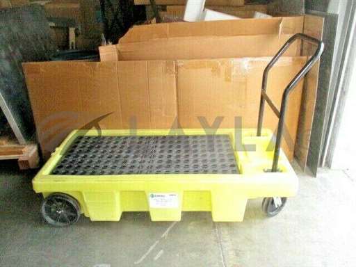 5200-YE/Drum Spill Platform Cart/Enpac 5200-YE Drum Spill Platform Cart, Poly - Spillcart, 63x29x13", 100382/Enpac/_01