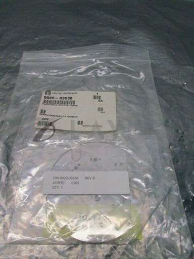 0020-03538//AMAT 0020-03538 Plate MNTG Gripper 100MM, 101413/Applied Materials AMAT/_01