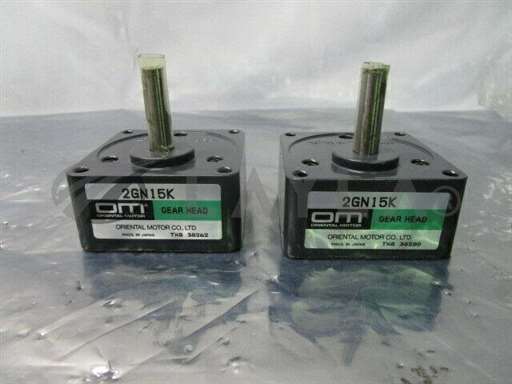 2GN15K//TWO OM, ORIENTAL MOTOR 2GN15K GEAR HEAD, 101481/OM/_01
