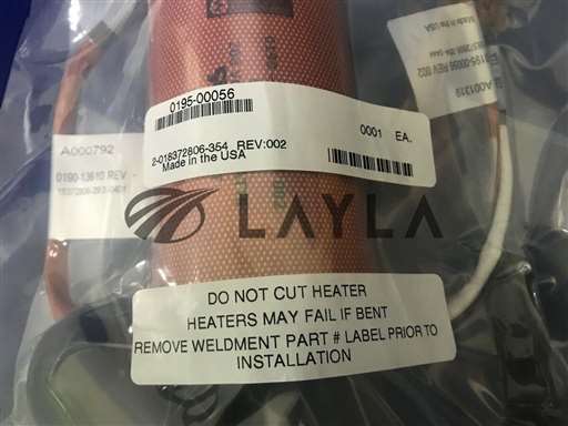 0195-00056//0195-00056 AMHEATED WELDMENT ASSY, WATLOW STL, PRODUC/AMAT/_01