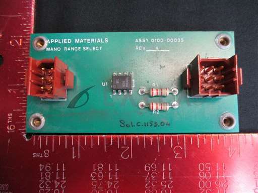 0100-00035//Applied Materials (AMAT) 0100-00035 PWB, MAMO RANGE SELECT/Applied Materials (AMAT)/_01