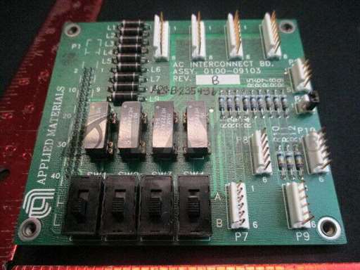 0100-09103//Applied Materials (AMAT) 0100-09103 PCB, AC INTERCONNECT/Applied Materials (AMAT)/_01