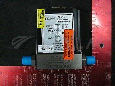 -//Tylan FC-260 Mass Flow Controller, Range: 500 SCCM, Gas: N2, Flow: 150 PSIG Max/TYLAN GENERAL/_01