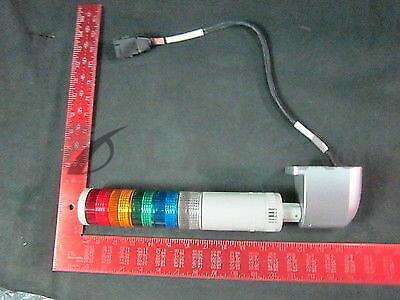 9150-01180//AMAT 9150-01180 CA ST4 5 Color (Red, Yellow, Green, Orange) Signal Tower, 24V AC/APPLIED MATERIALS (AMAT)/_01
