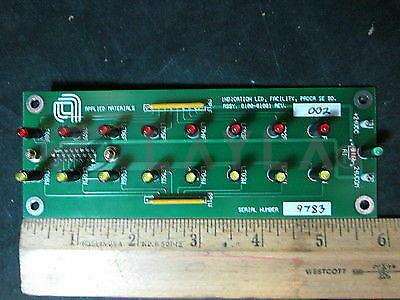 0100-01081//AMAT 0100-01081 PCB ASSEMBLY, INDICATION LED, FACILITY, P/APPLIED MATERIALS (AMAT)/_01