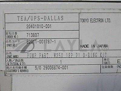 B2011-001787-1//TEL B2011-001787-1 PUMP PART..W250 1SP 21 O-RING MARK78/TOKYO ELECTRON (TEL)/_01