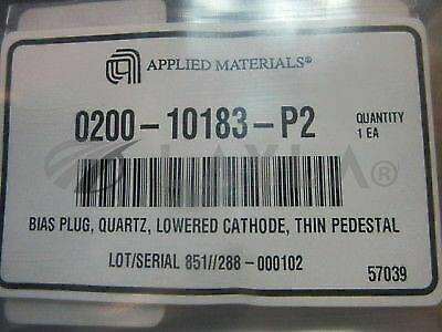 0200-10183//Applied Materials (AMAT) 0200-10183 Bias Plug, Quartz Lowered Cathode, Thin Pede/Applied Materials (AMAT)/_01