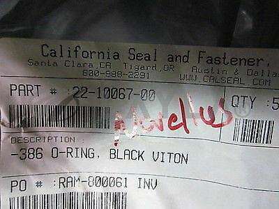 22-10067-00//NOVELLUS 22-10067-00 O-ring, 2-386, Viton, #386V75/NOVELLUS/_01