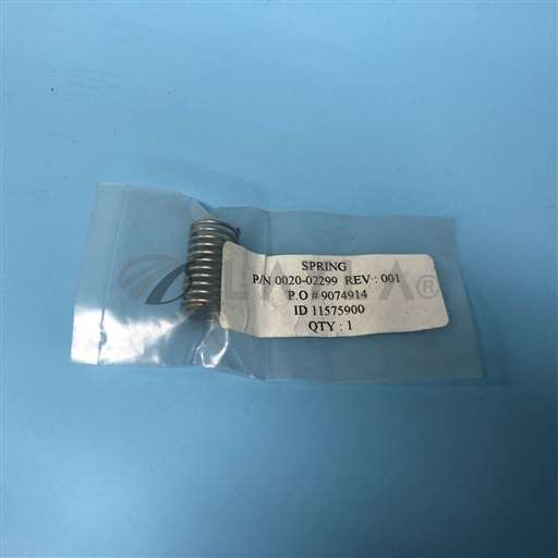 0020-02299/-/343-0402// AMAT APPLIED 0020-02299 SPRING, COMPRESSION, DUAL ZONE HEATER NEW/AMAT Applied Materials/_01