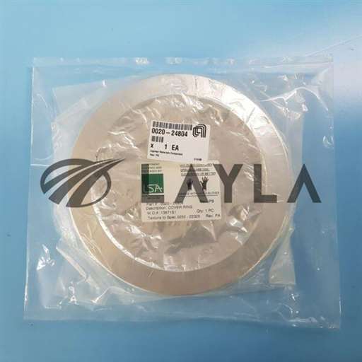 0020-24804/-/124-0402// AMAT APPLIED 0020-24804 COVER RING SST 8" 101 NEW/AMAT Applied Materials/_01