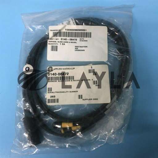 0140-08472/-/142-0602// AMAT APPLIED 0140-08472 HARNESS, BLEED CHEM & RECIRC, MEG LDM, 3 NEW/AMAT Applied Materials/_01