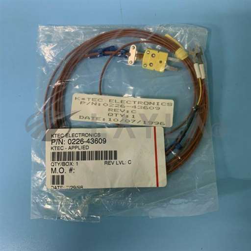 0226-43609/-/142-0603// AMAT APPLIED 0226-43609 CABLE, ASSY, THERMCOUPLE  EXTE NEW/AMAT Applied Materials/_01