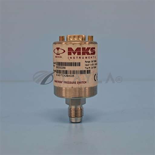 51A31TCA2BA025/-/320-0102// 51A31TCA2BA025 MKS BARATRON [ASIS]/MKS/_01