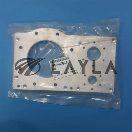 0040-00684//348-0203// AMAT APPLIED 0040-00684 PLATE, ADPTR, GATE VALVE TXZ CHMBR, MCVD USED/AMAT/_01