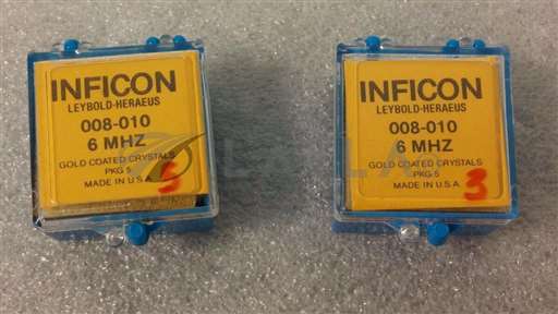 /-/Inficon 008-010 Gold Coated Crystals(Lot of 8)//_01