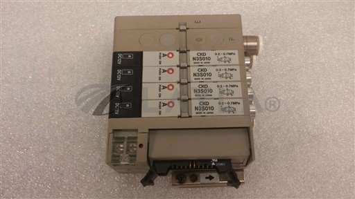 /-/CKD N3S010 4) Solenoid Valves On Manifold w/ N4S0-T50, N4S0-Q, N4S0-E//_01