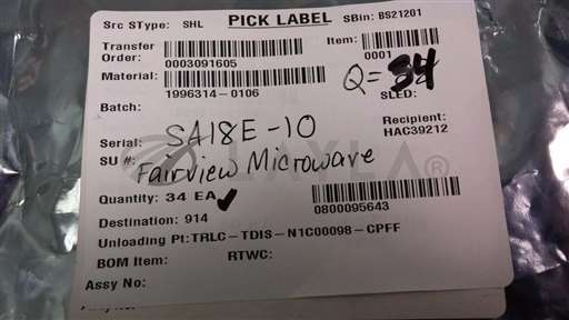 /-/Fairview Microwave SA18E-10 Fixed Attenuator SMA Male to SMA Female//_01