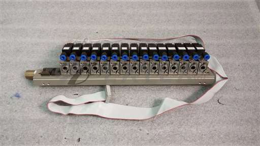 /-/SMC Manifold w/ 12 Solenoid Valves VZ110//_01