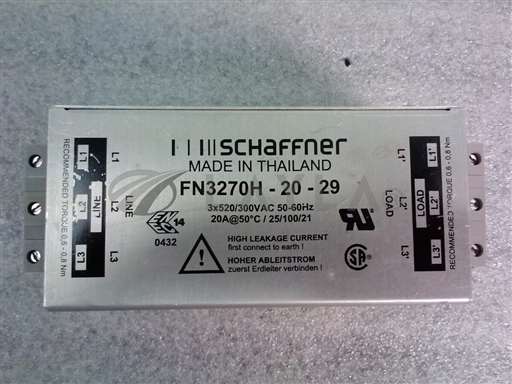 /-/Schaffner EMC Filter Compact. FN 3270h-20-29//_01