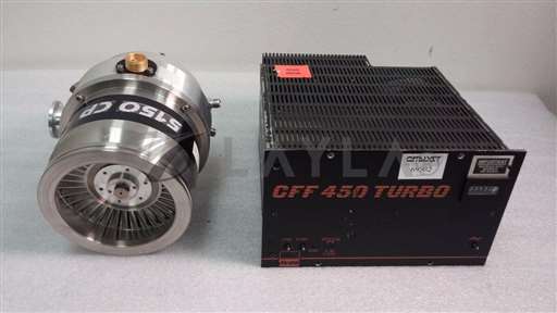 /-/Alcatel 5150 CP Molecular High Vac Turbo Pump & CFF 450 Turbo Controller//_01